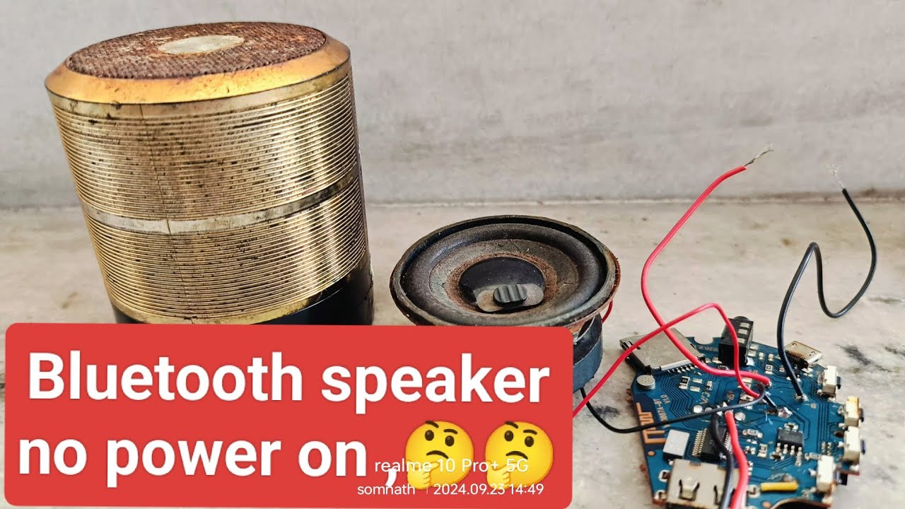 Mini Bluetooth Speaker No Power On Problem Repair | WS-887 Wireless Bluetooth Speaker Repair watch