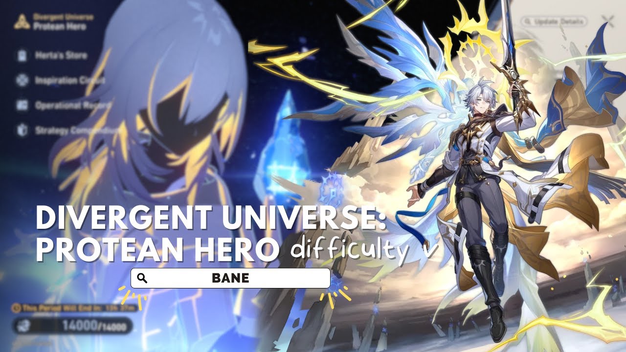 HSR: Divergent Universe: Protean Hero | Difficulty V (with Phainon)