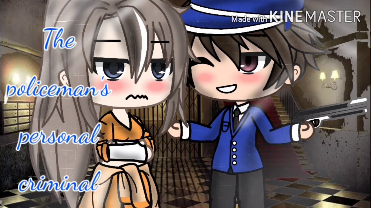 The policeman's personal criminal 🚔🔥✨|Gacha life mini movie part 1/3