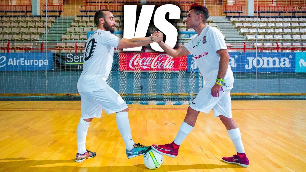 RICARDINHO VS DELANTERO09 - Retos de Fútbol Sala
