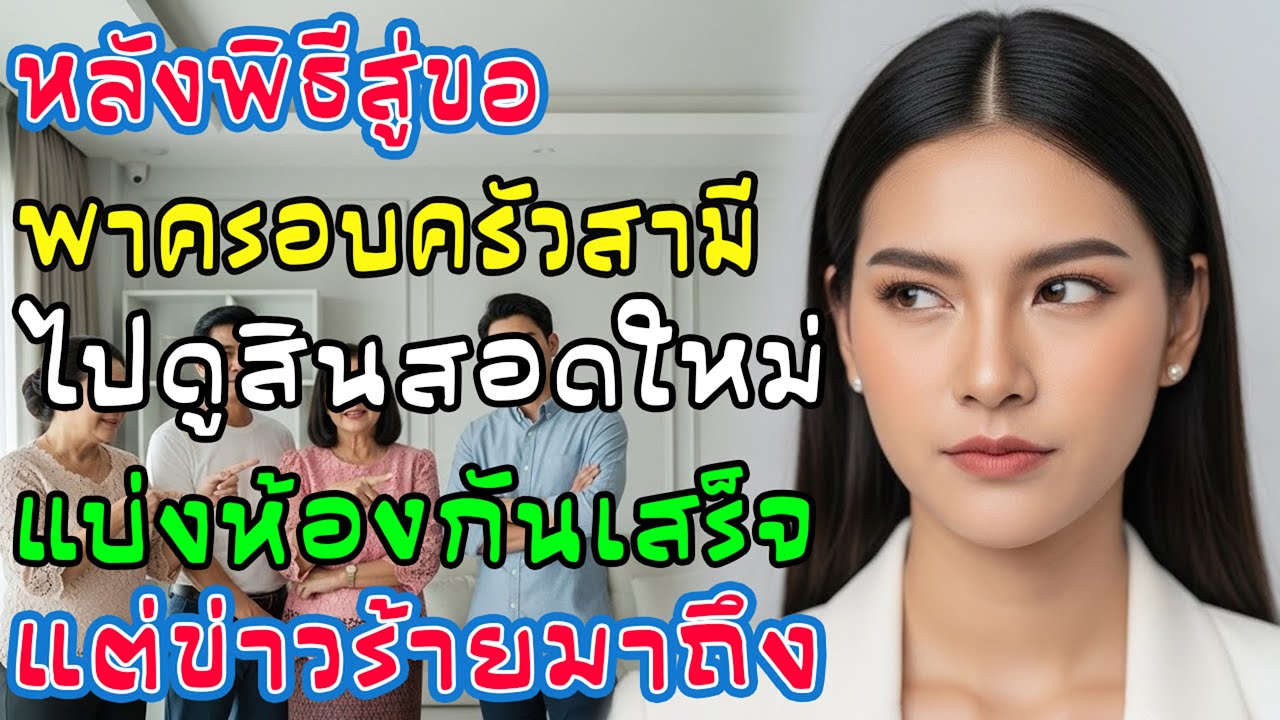 บ้านสินสอดยังไม่ทันได้อยู่ ครอบครัวเขาแย่งห้องกัน แต่ข่าวก่อนวันแต่งทำฉันเป็นฝ่ายตัดใจ