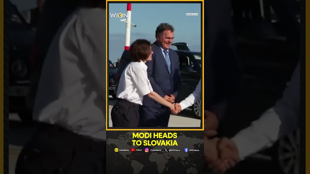 PM Modi Departs France For Landmark Diplomatic Visit To Slovakia | WIOn Shorts