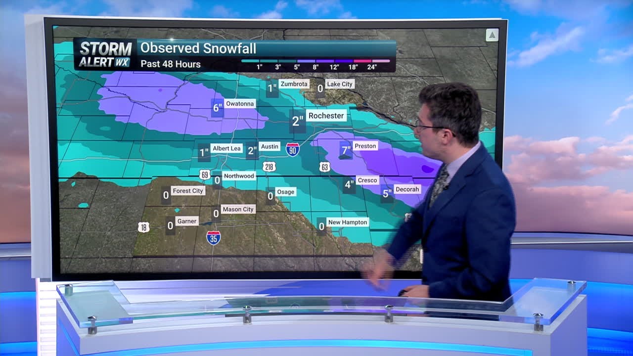 Turning Warmer, Wetter After Saturday Snow