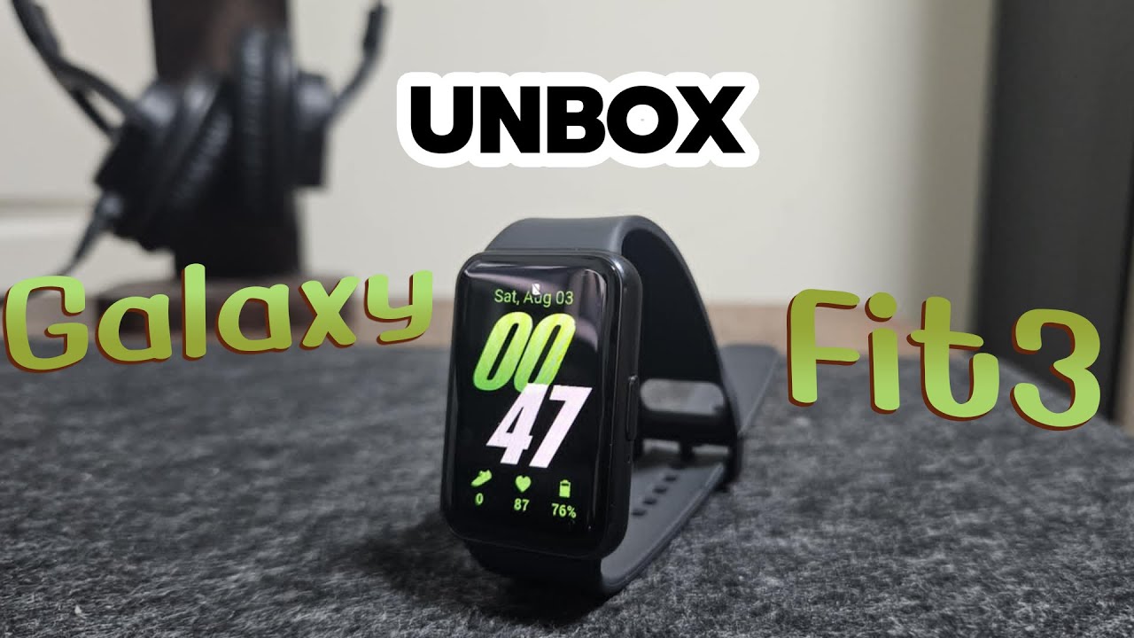 จัดนาฬิกาใหม่ Samsung Galaxy Fit3
