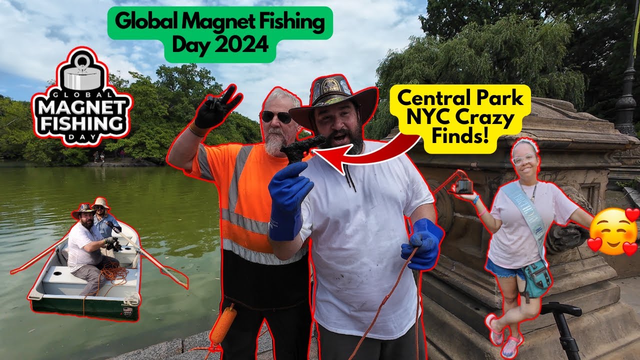 Global Magnet Fishing Day 2024 NYC! (Lets Get Magnetic)!