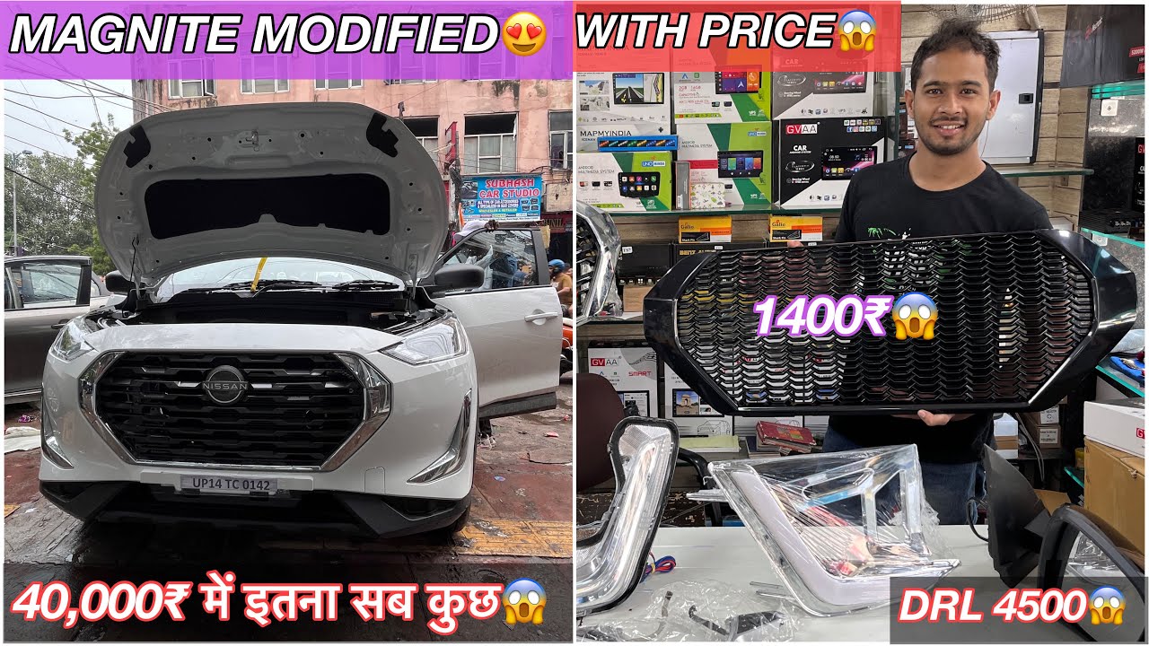 2022 MAGNITE MODIFIED🔥NISSAN MAGNITE MODIFICATION🔥NISSAN MAGNITE GENUINE ACCESSORIES WITH PRICE😱