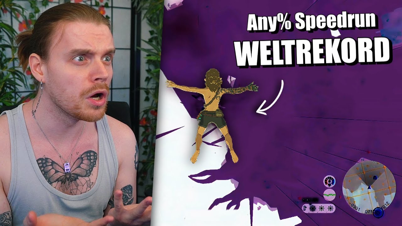 VIK reagiert auf TOTK-WELTREKORD! (Zelda: Tears Of The Kingdom Any% Speedrun)