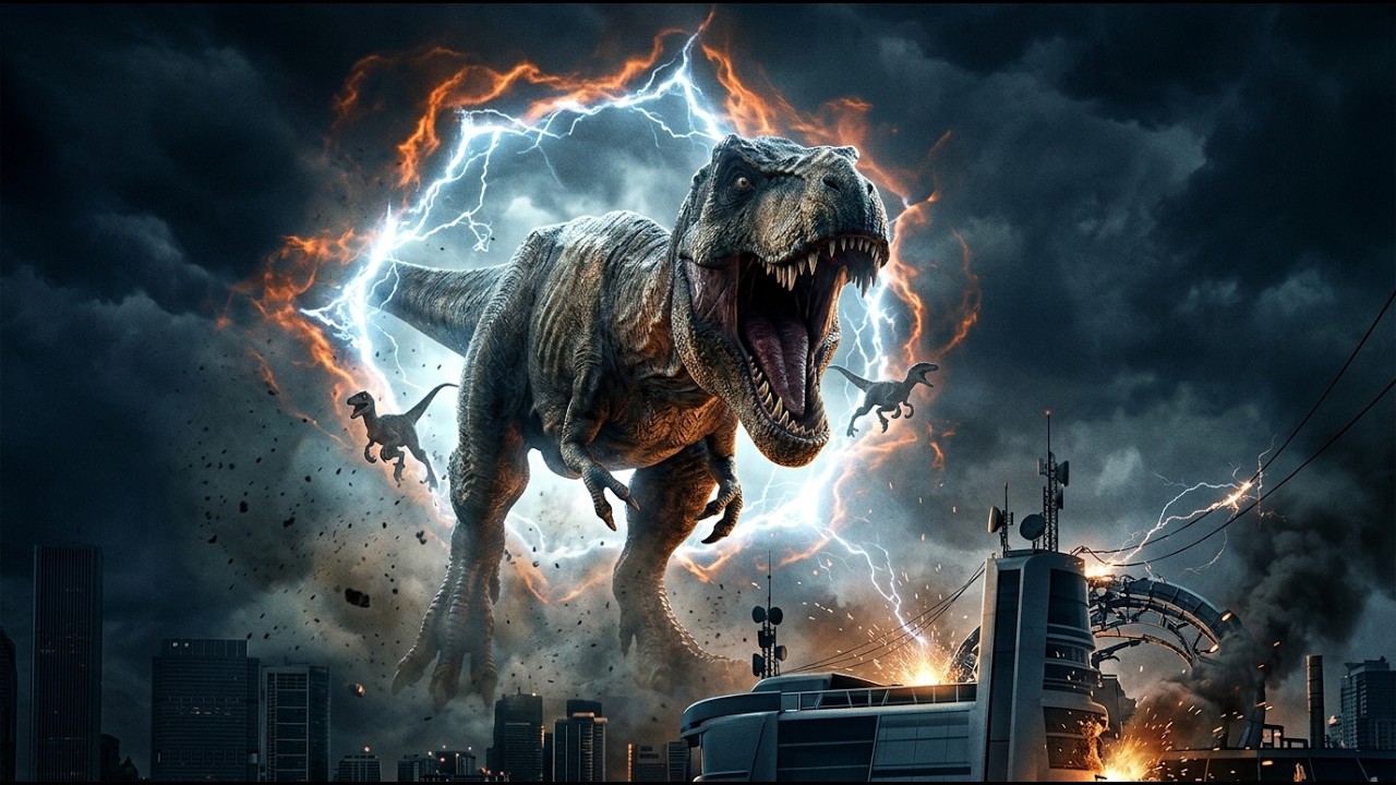 Listening to The News During the Dinosaur Apocalypse