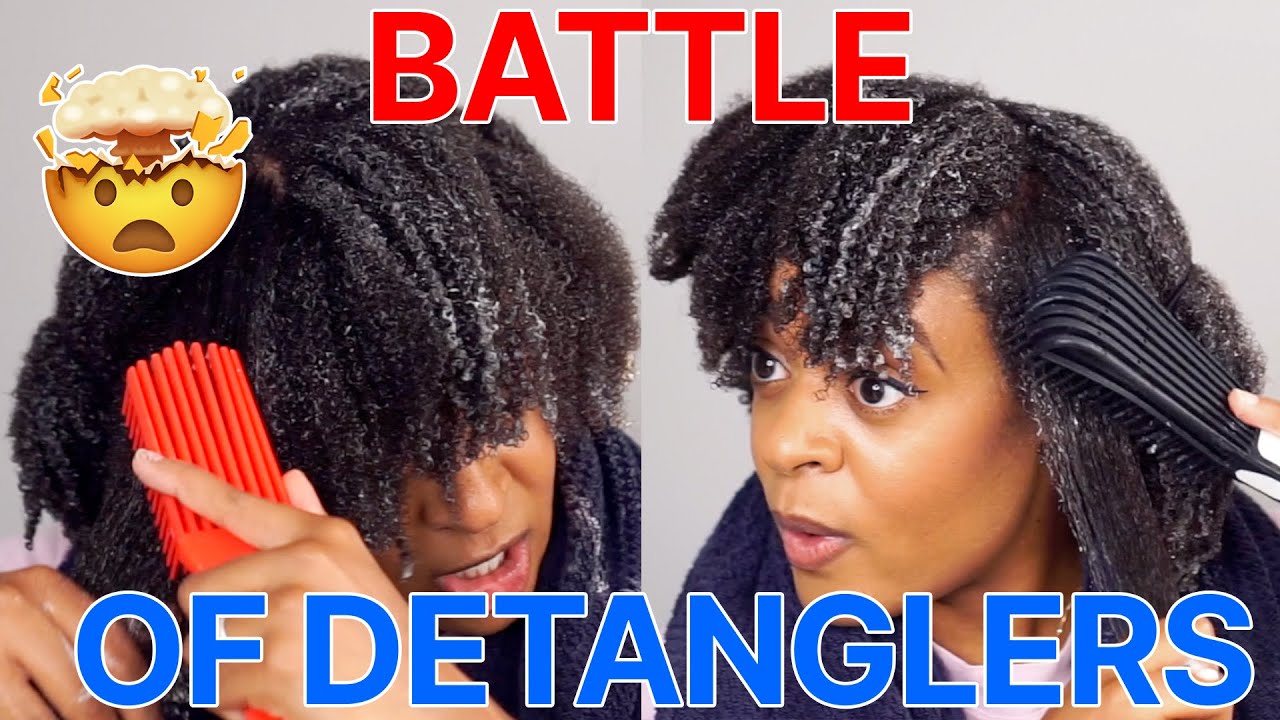 EZ Detangler против Felicia Leatherwood на волосах 4c *Неожиданно*