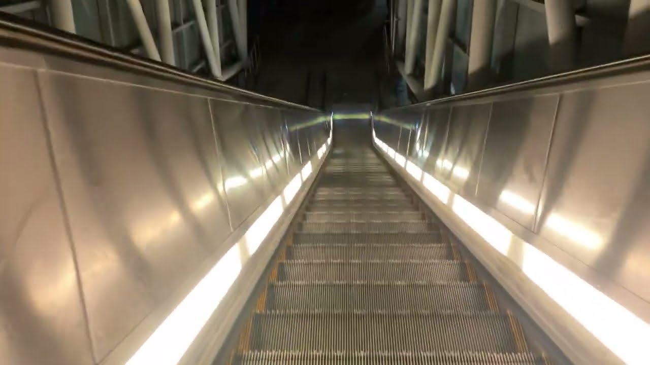 Escalators from 1 to 2.