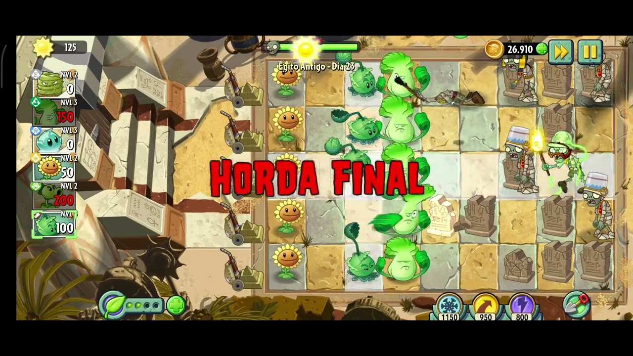 PLANTS VS ZOMBIES – DERROTEI O PRIMEIRO CHEFÃO! 😱🌻🧟