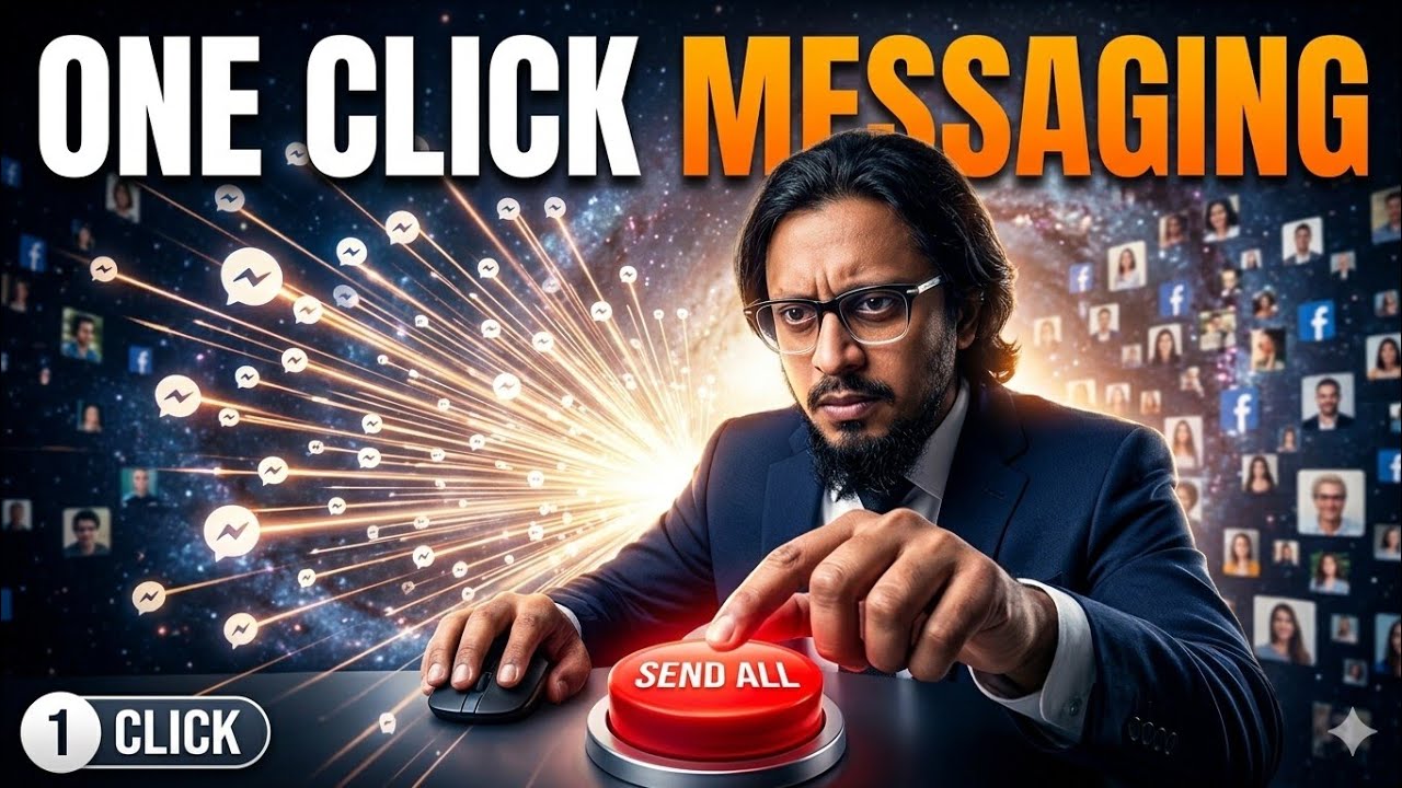 How To Send Messages To All Facebook Friends In 1 Click