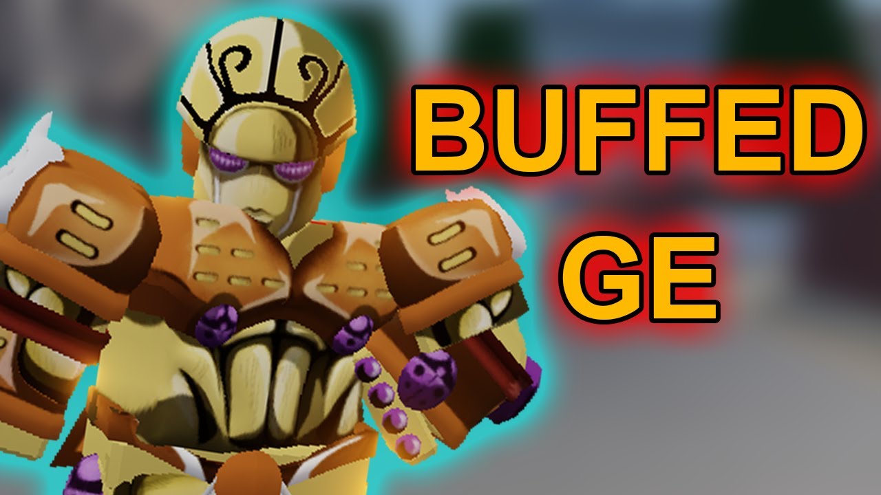 [YBA] So, They Buffed Gold Experience