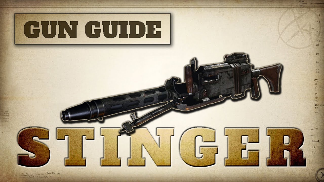 Stinger Stats & Best Class Setups? | CoD WW2 Gun Guide #38