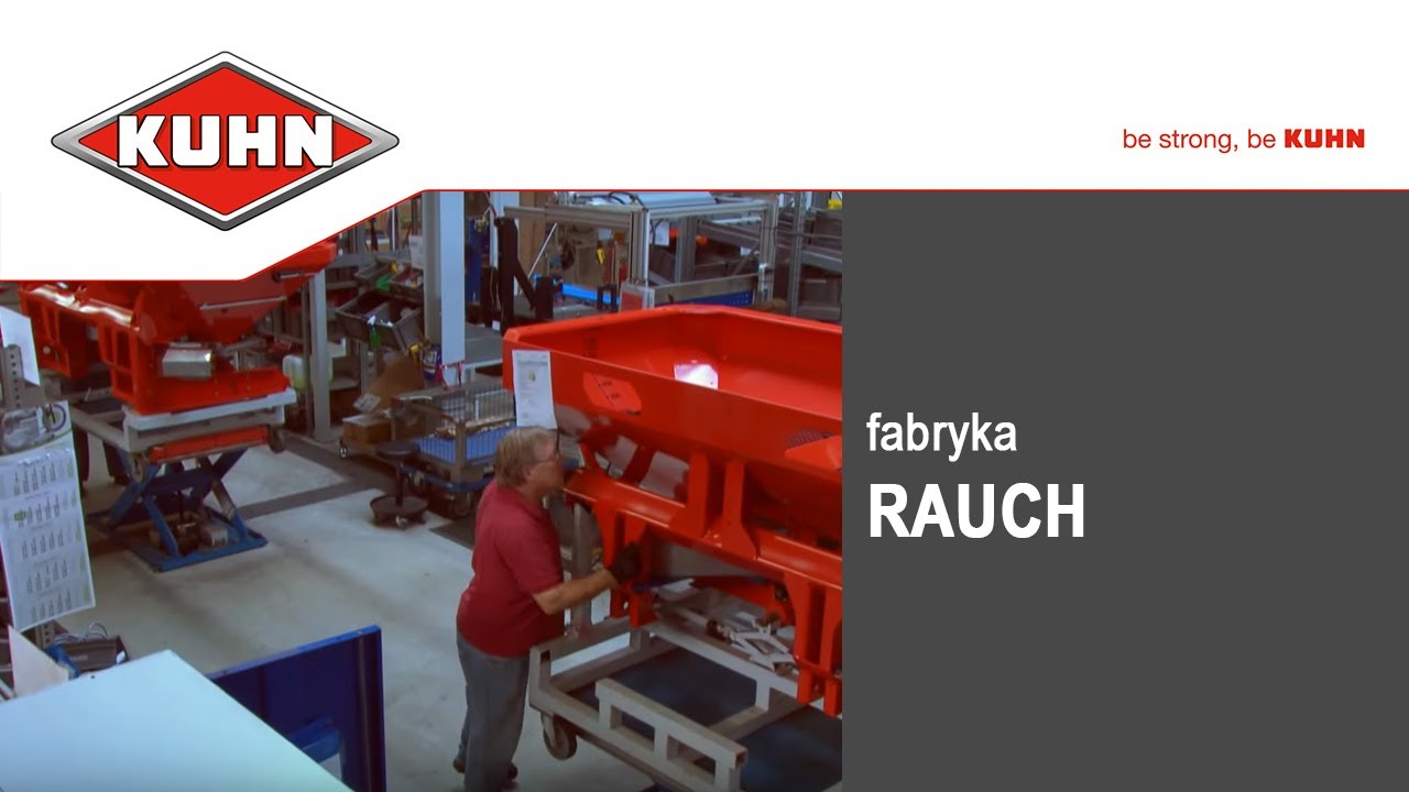 Fabryka RAUCH - rozsiewacze nawoz&oacute;w
