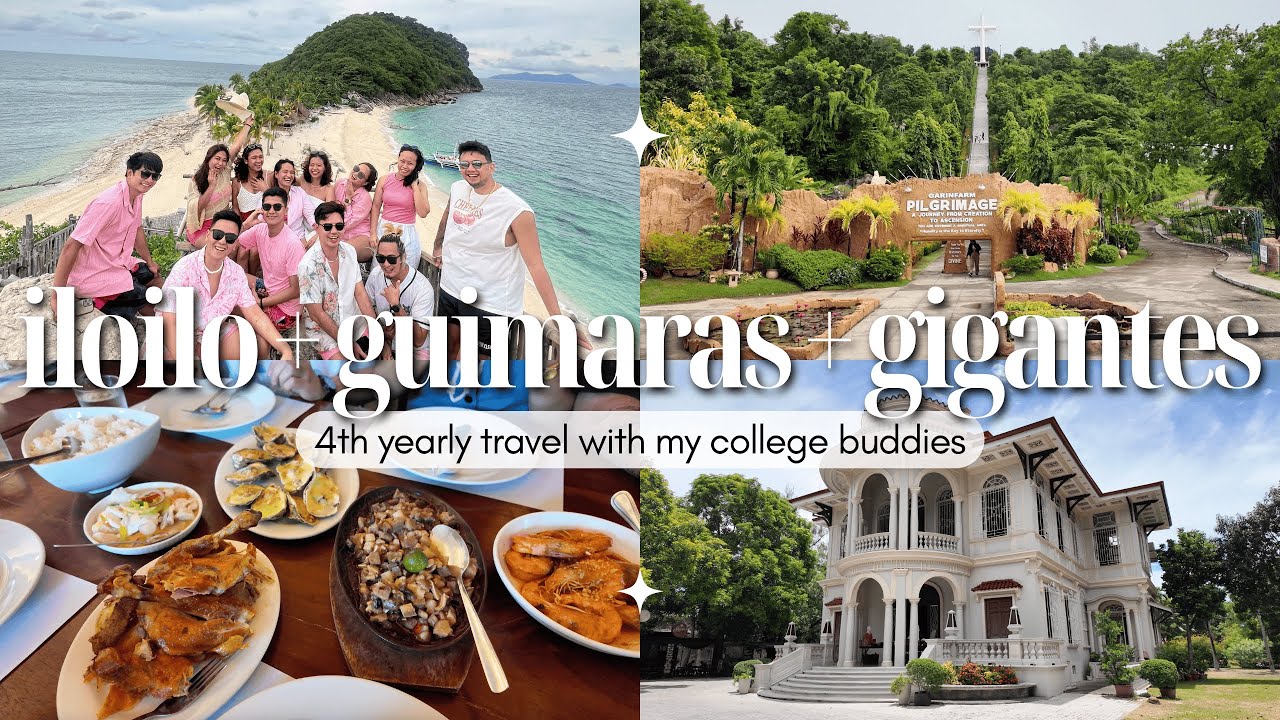 ILOILO + GUIMARAS + GIGANTES VLOG ♥ (iloilo city tour, guimaras tour & gigantes island hopping!)