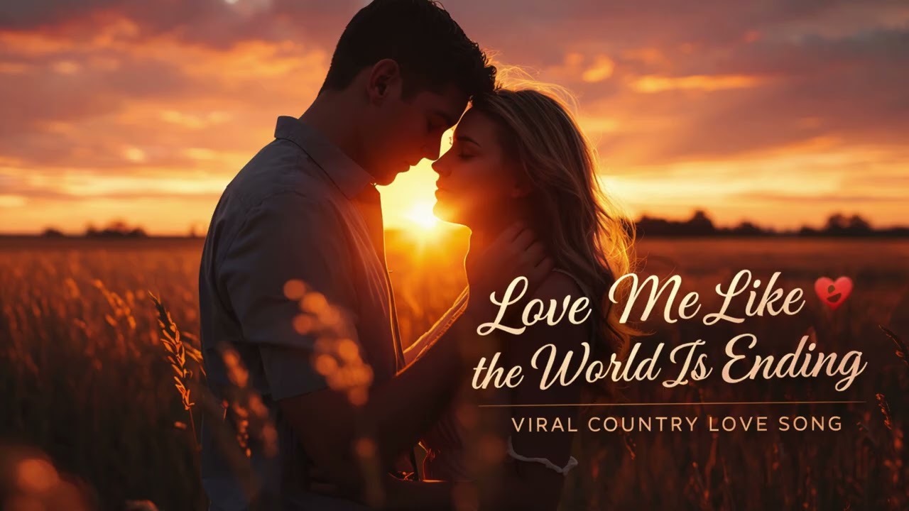 Love Me Like the World Is Ending ❤️ Viral Country Love Song