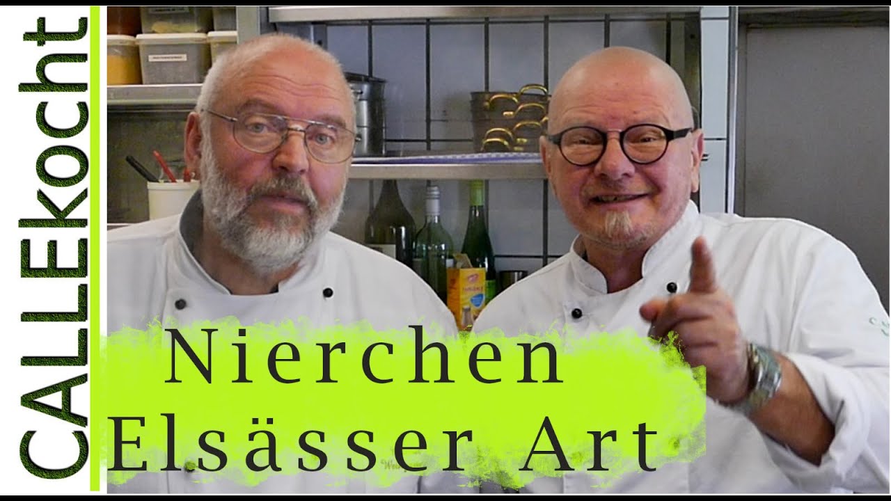 Gebratene Kalbsnieren Elsässer Art - Rezept vom Profi