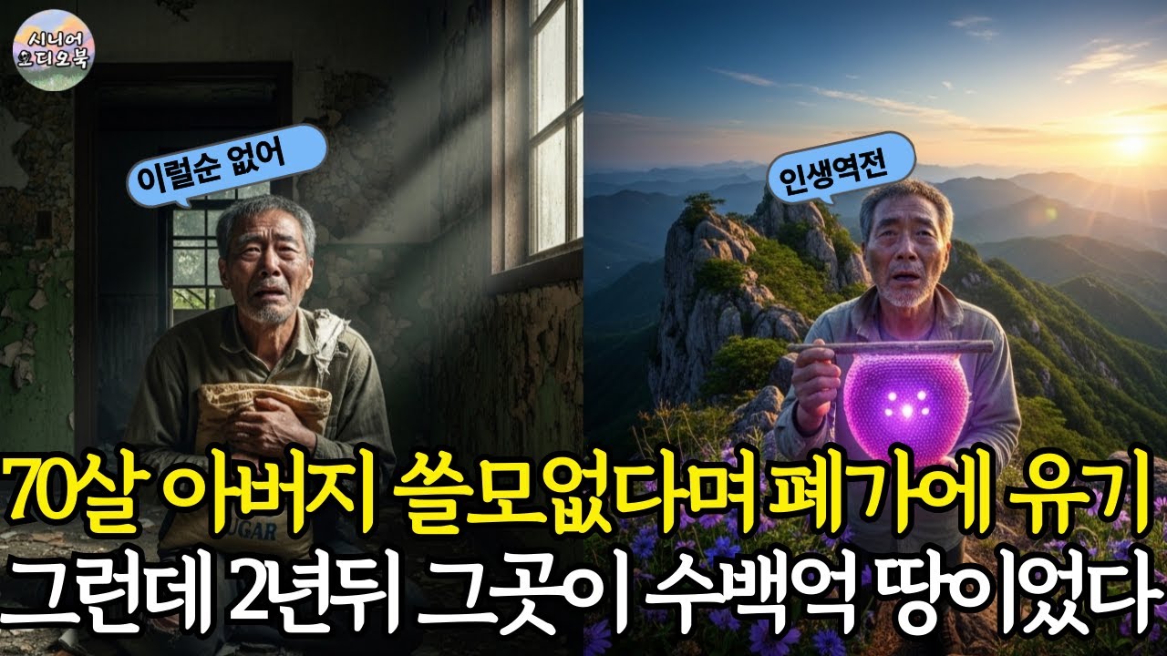 재산 다 빼앗고 곰팡이 집에 버렸는데 2년 뒤 아버지 모습 보고 놀란 자식들..
