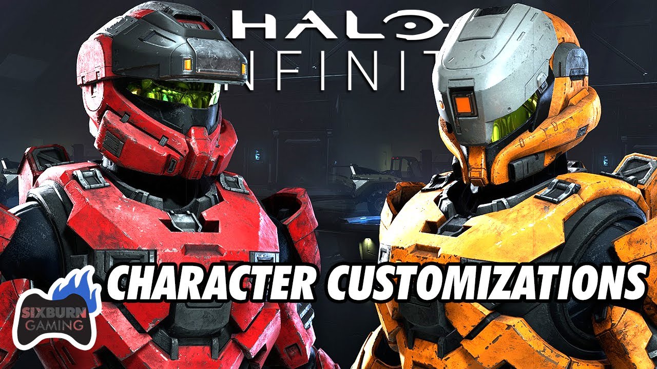HALO INFINITE Player ARMOR Character Customizations