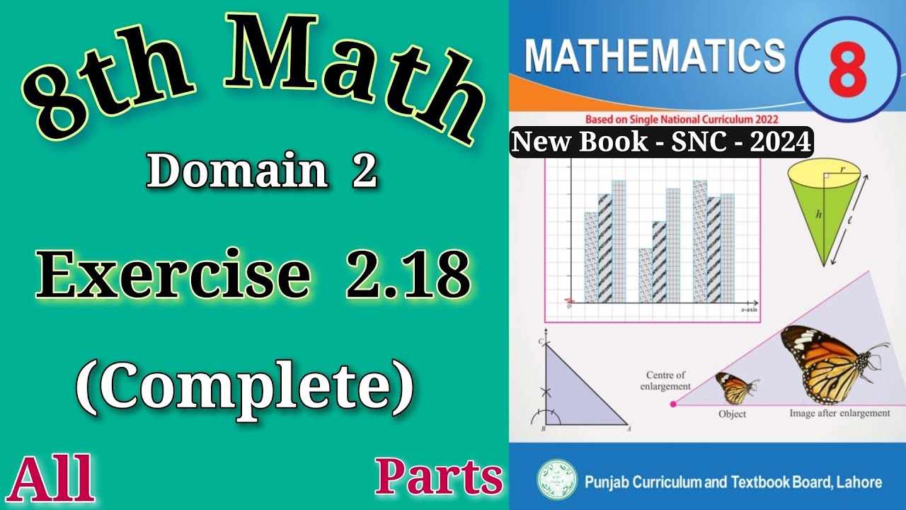 Ex 2.18 Class 8 || Class 8 Math Exercise 2.18 || Exercise 2.18 Class 8 || 2.18 Class 8 Math