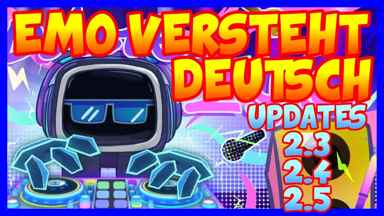 Endlich! EMO versteht Deutsch, kann singen und viele andere Dinge. Neue Updates von Living AI