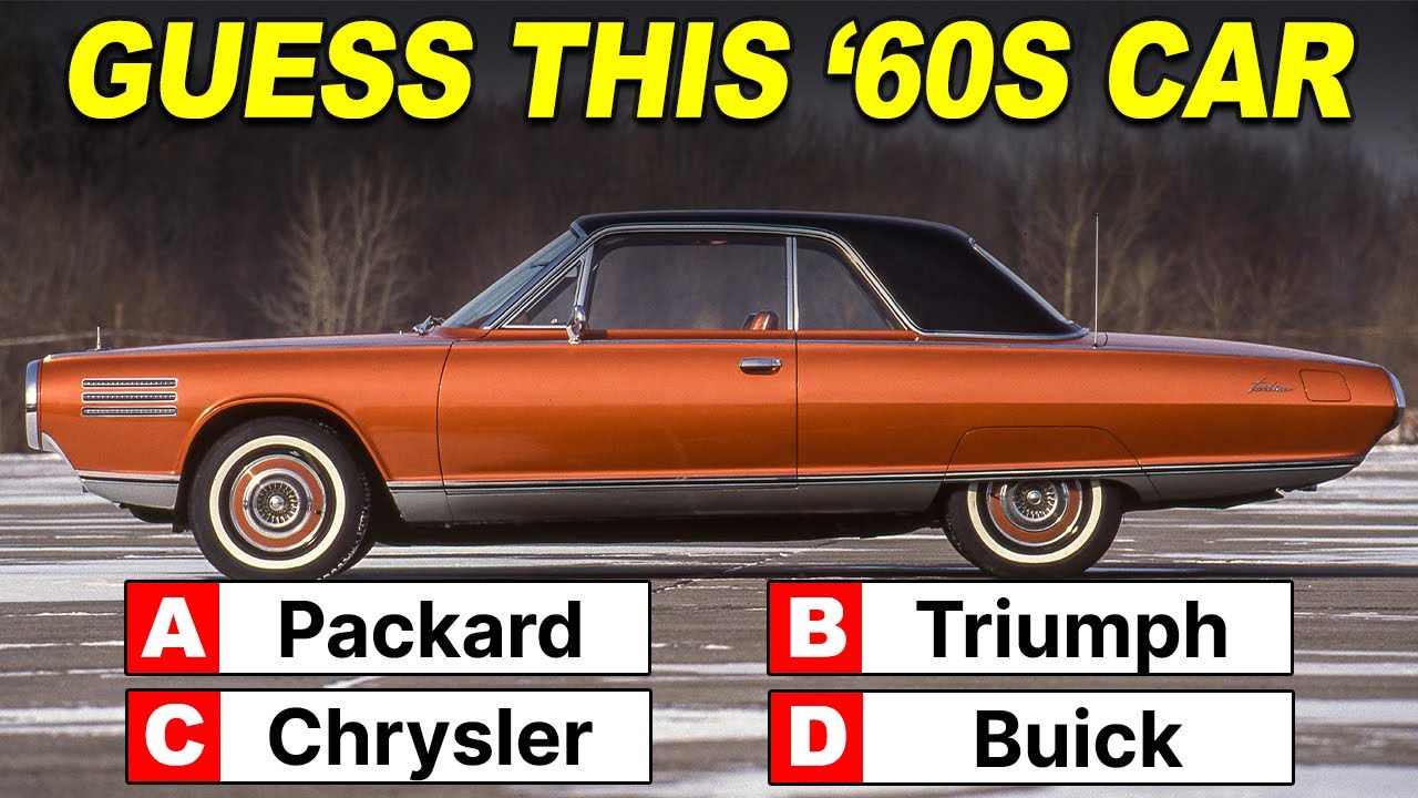 How Many 1960s Classic Cars Can You Name? Classic Car Quiz