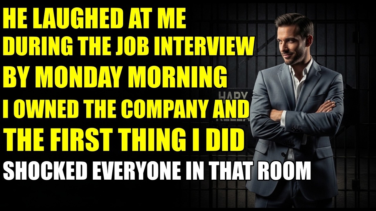 I BOMBED A JOB INTERVIEW. THEN I BOUGHT THE COMPANY AND FIRED HIM.