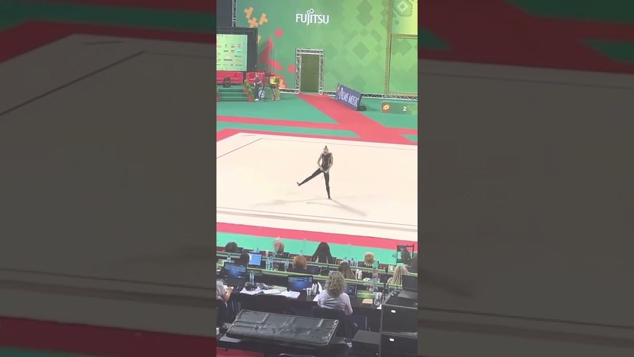 Ukraine. Clubs routine world RG championships Sofia 2022 #rhythmicgymnastics