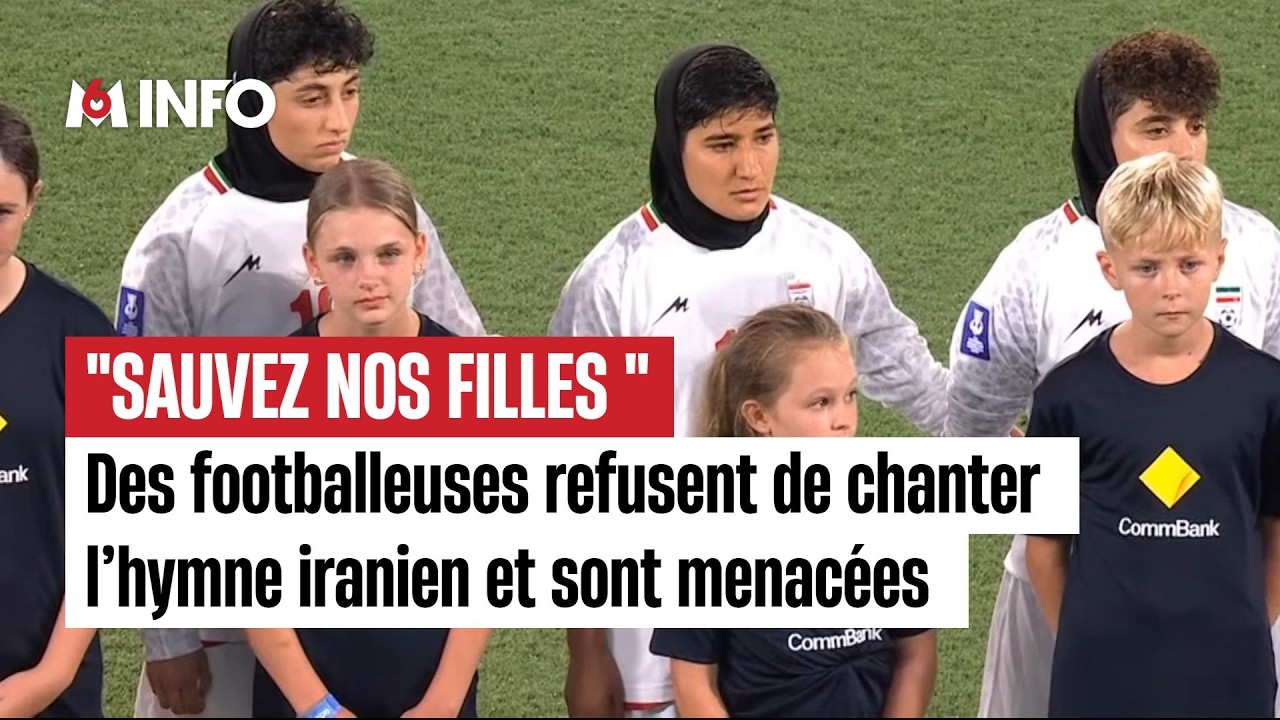 Elles ne chantent pas l'hymne iranien : des footballeuses menacées
