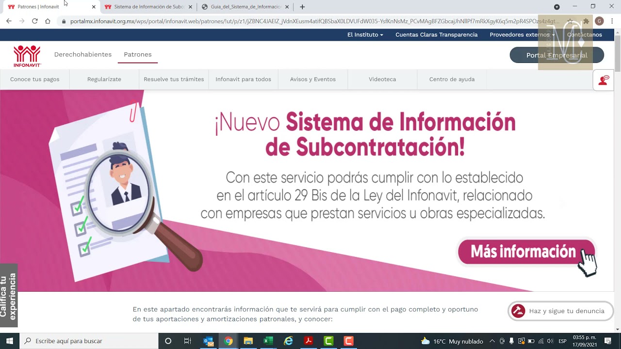 Tutorial Informativa Cuatrimestral  SISUB
