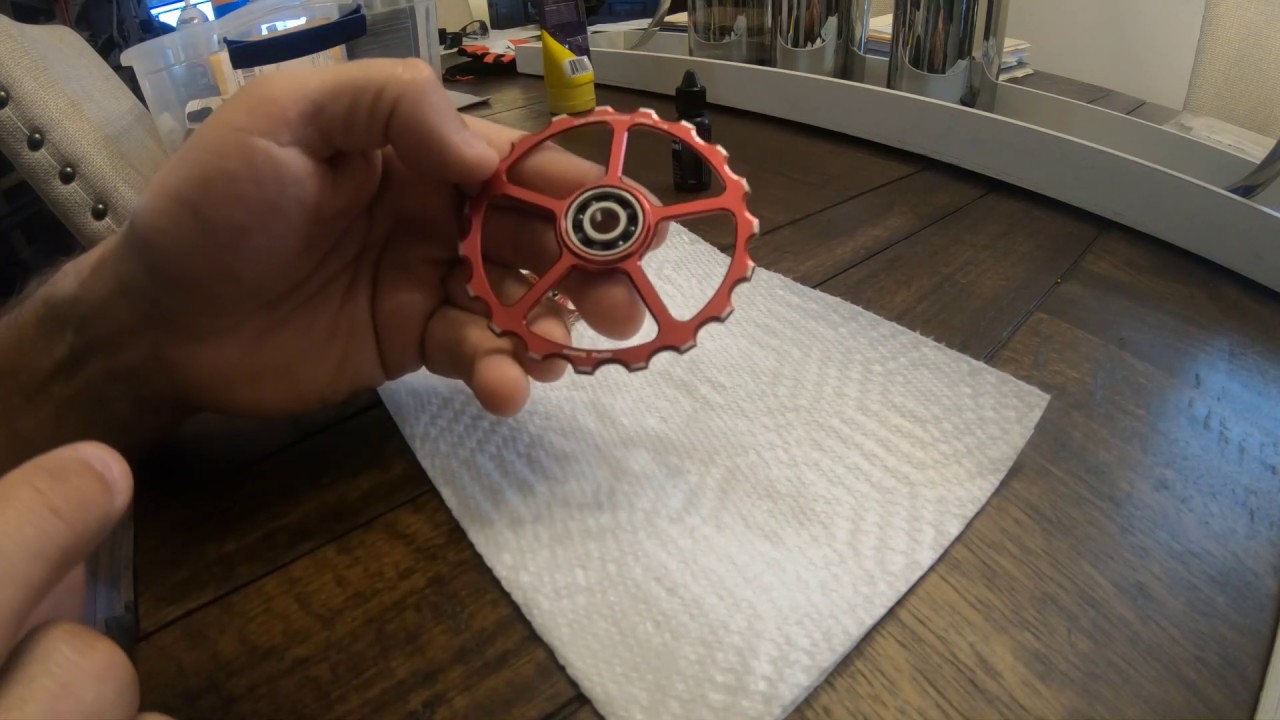 Ceramic Speed Oversized Pulley Cleaning