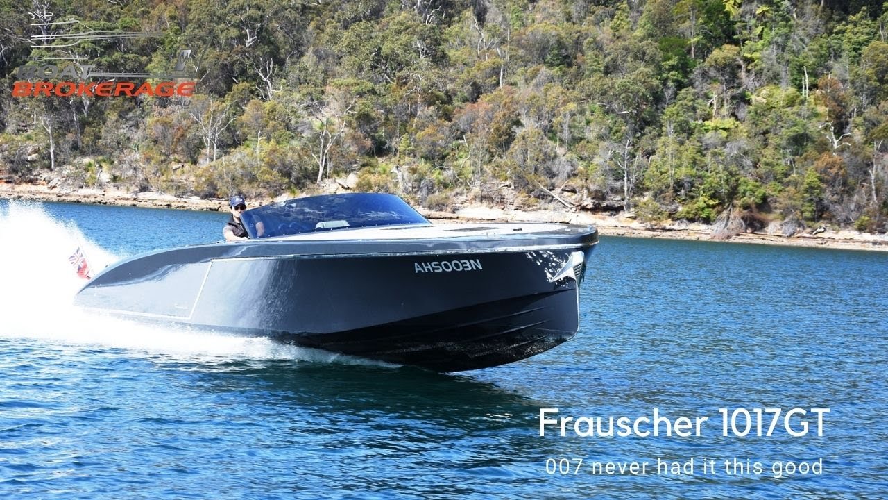 Frauscher 1017GT - Even 007 doesn't have a boat this good!