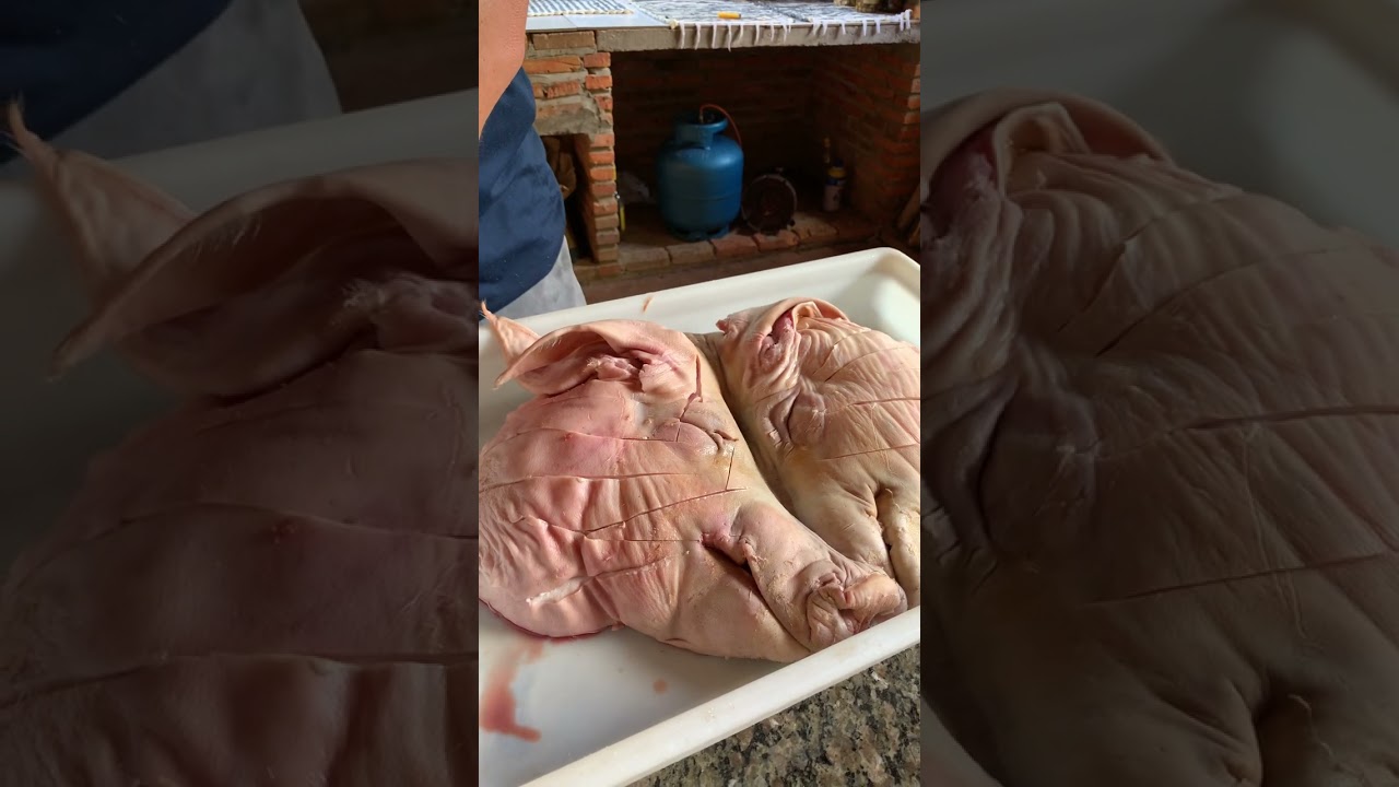 Como temperar a cabeça de porco 🐖?!!