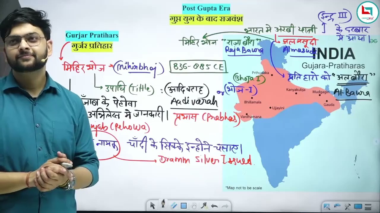Gurjara-Pratihara Part-2: The Era of Mihir Bhoja (मिहिर भोज) | History by Jeet Rana Sir