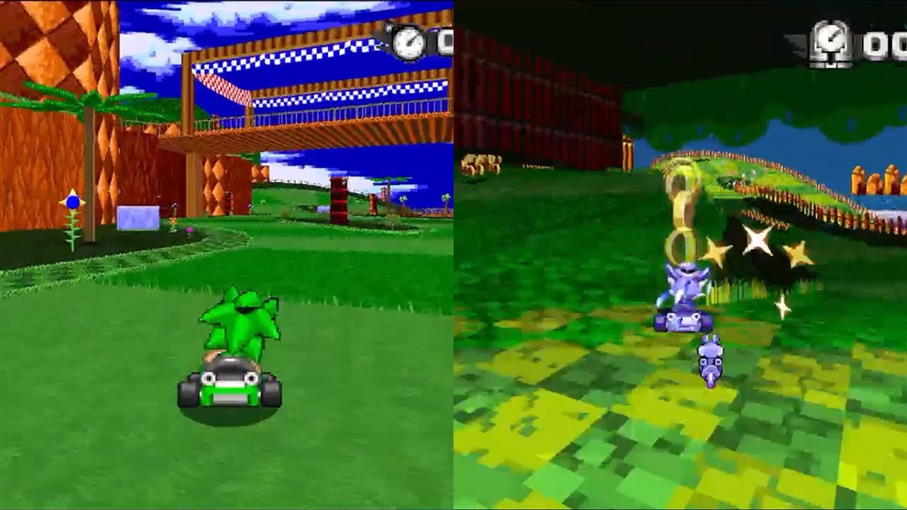 [OUTDATED] Dr Robotnik's Ring Racers - Track Comparison (VS SRB2K)