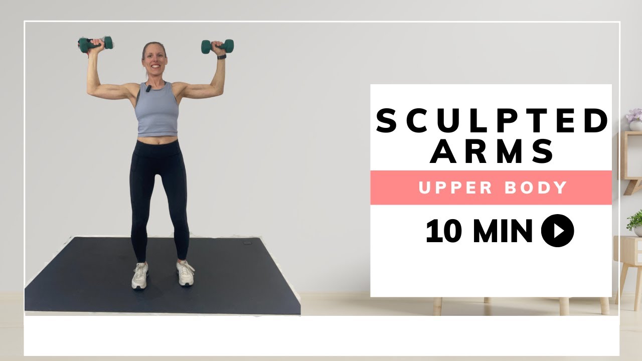 Sculpted Shoulder & Arm Workout | 10-MINUTES