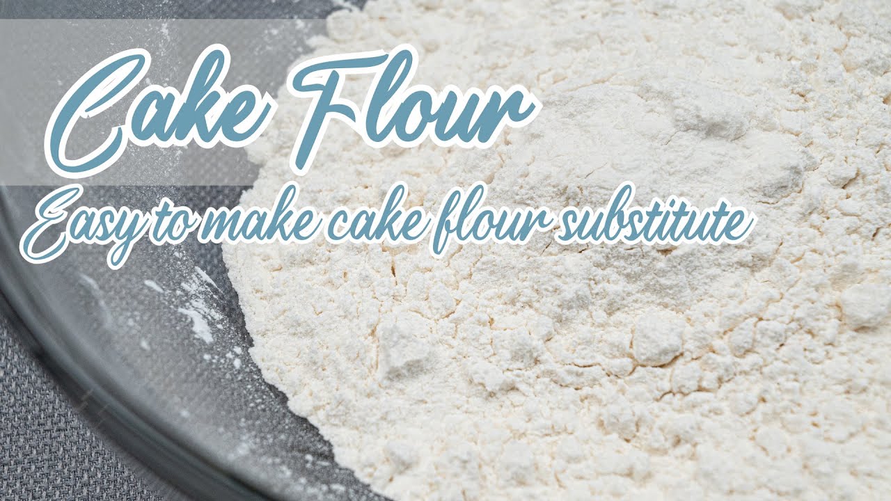 Cake Flour From All-Purpose Flour