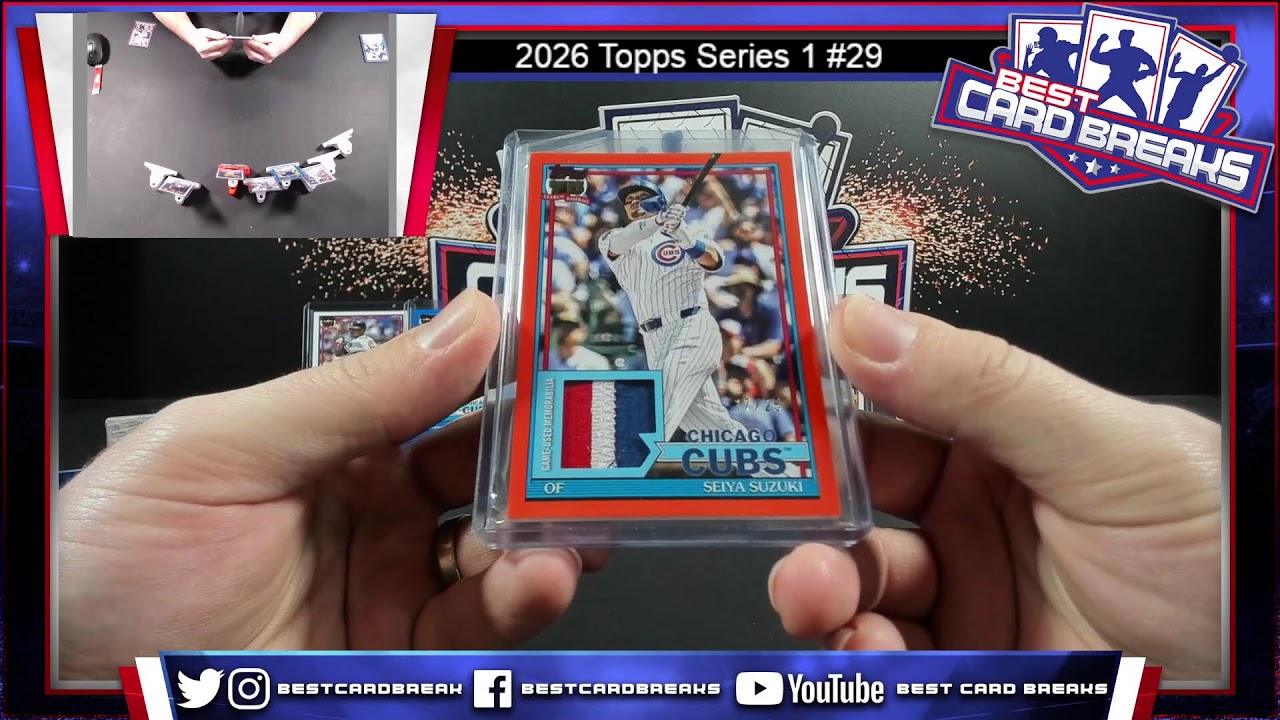 2026 Topps Series 1 #29 - Jumbo 6 Box Case Pick Your Team- 3/5/26