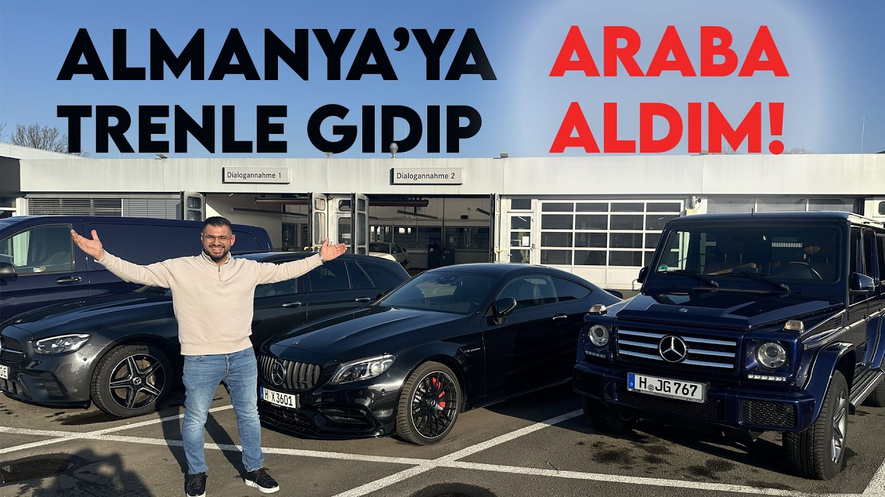 Almanya&rsquo;ya Trenle Gidip Araba Aldım! Sinan&rsquo;dan b&uuml;y&uuml;k m&uuml;jde!