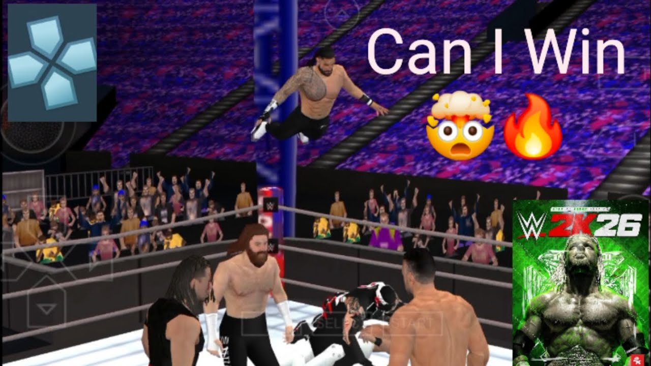 I entered by Roman Reigns to the Royal Rumble as number 20 | WWE 2K26 PSP 🔥