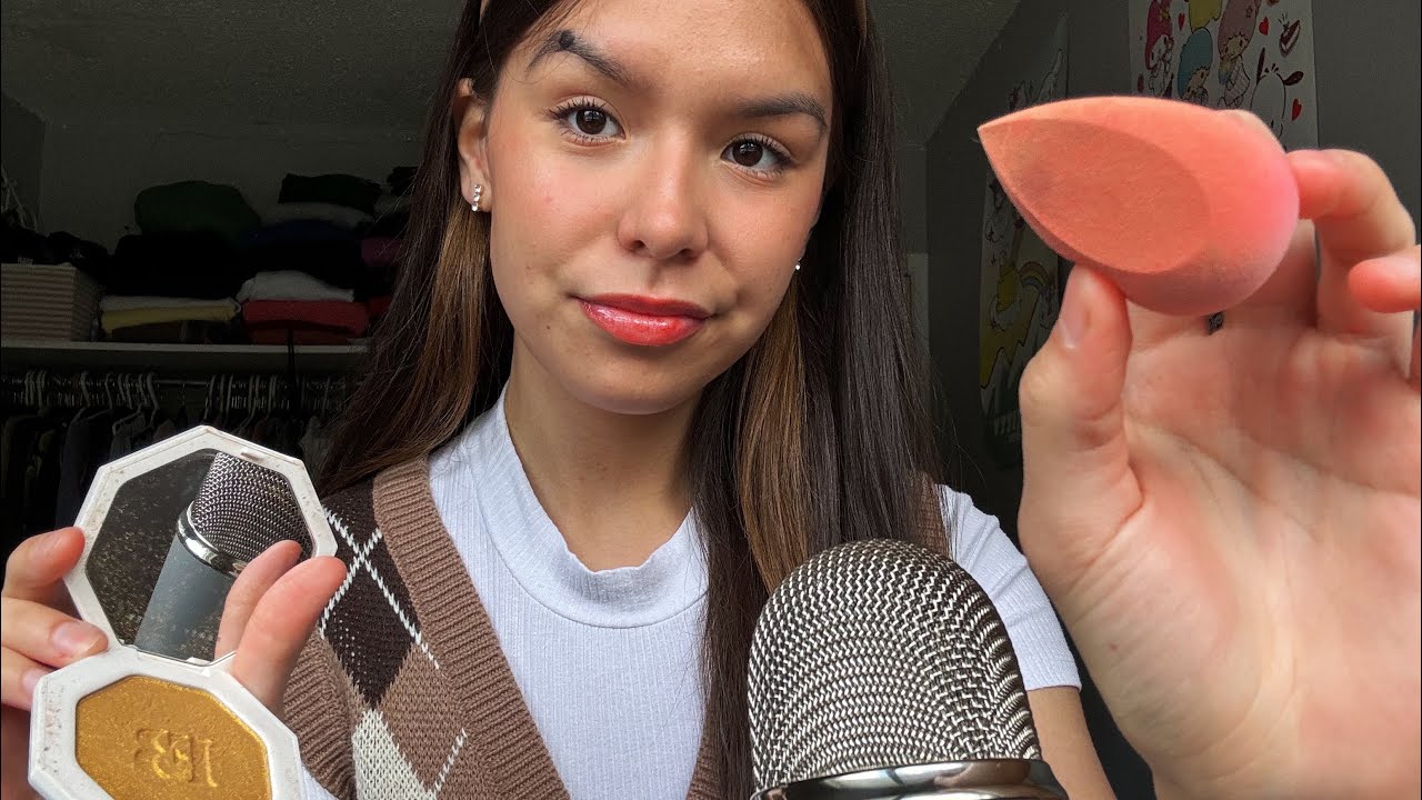 ASMR bad makeup artist does your makeup!! 💄😄