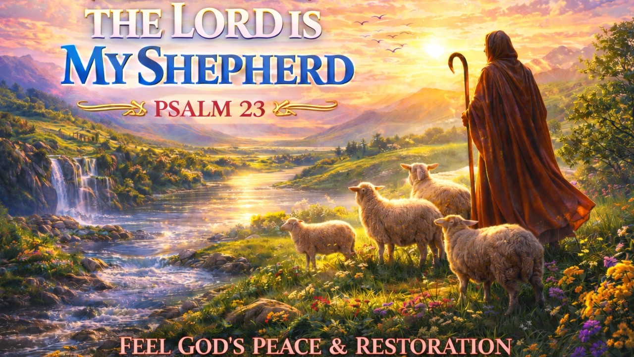 Psalm 23 Prayer for Peace & Guidance | The Lord Is My Shepherd