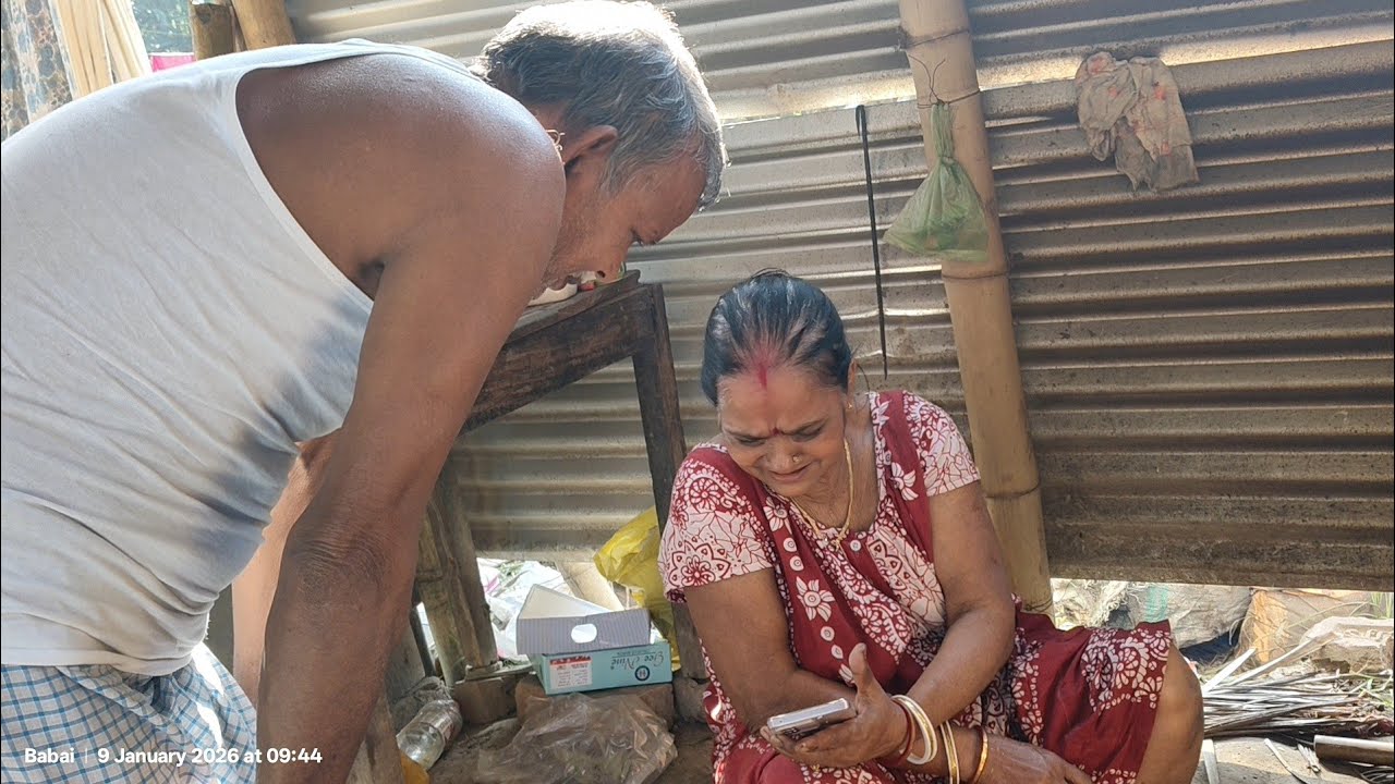 ত্রিপুরার দিদন এবং কলকাতার নাতিনের ভালোবাসা। ❤️🥰