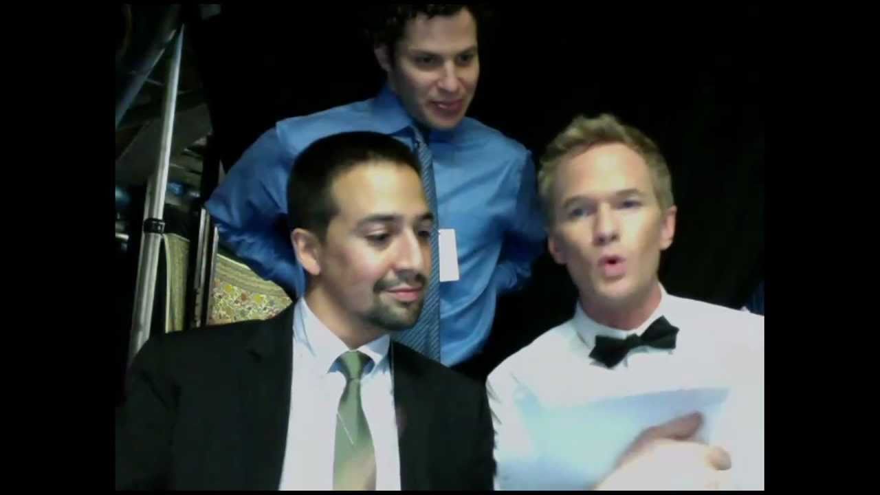 Writing The Closing Number--Backstage at the Tonys
