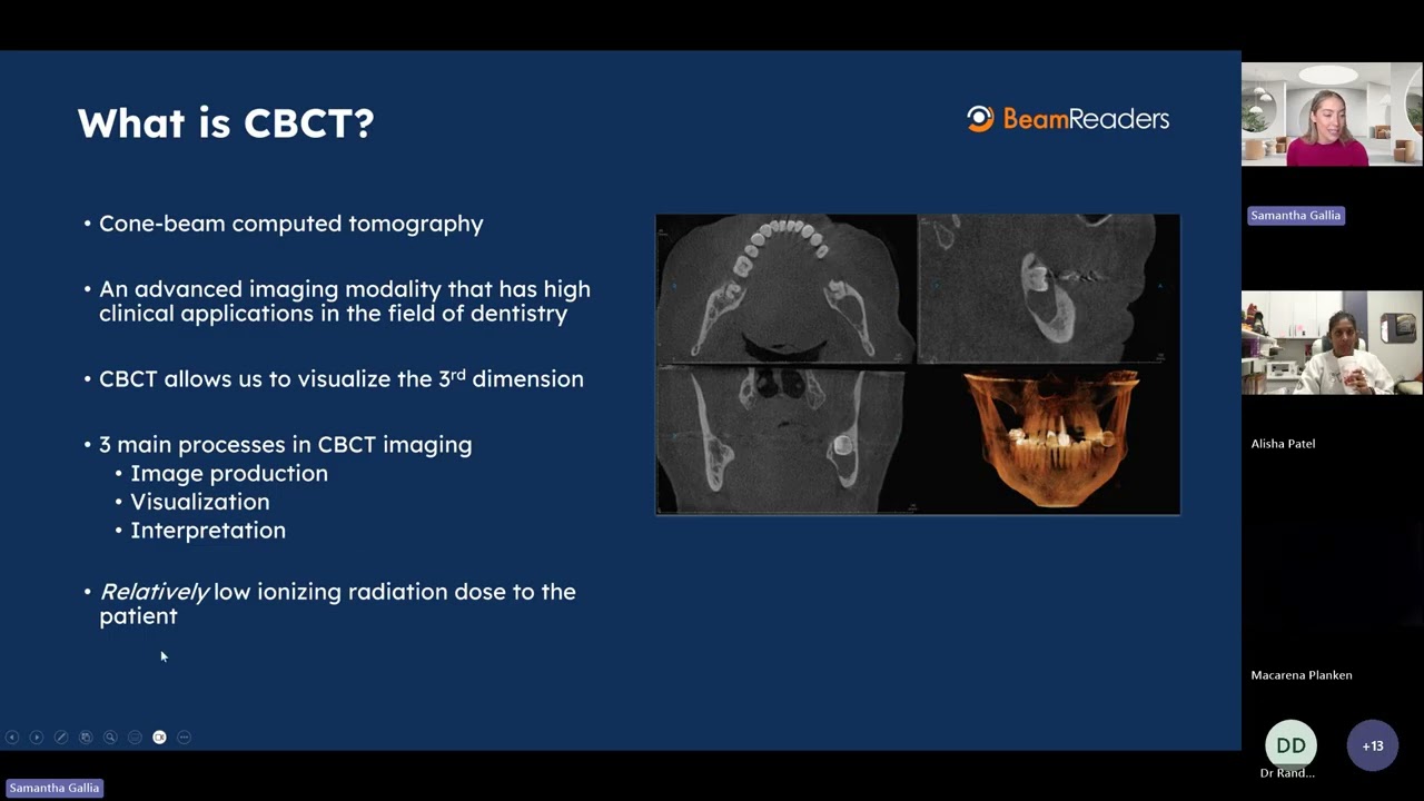CBCT From Decision to Diagnosis — Session 1: What, When, and Who of 3D Imaging