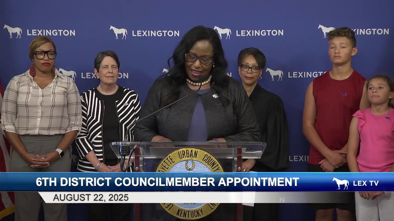 6th District Councilmember Appointment 08-22-25
