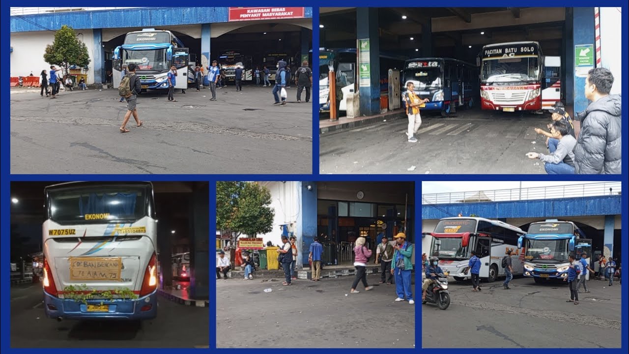 suasana Sore Pintu Timur Terminal Tirtonadi Menjelang Tahun Baru 2026