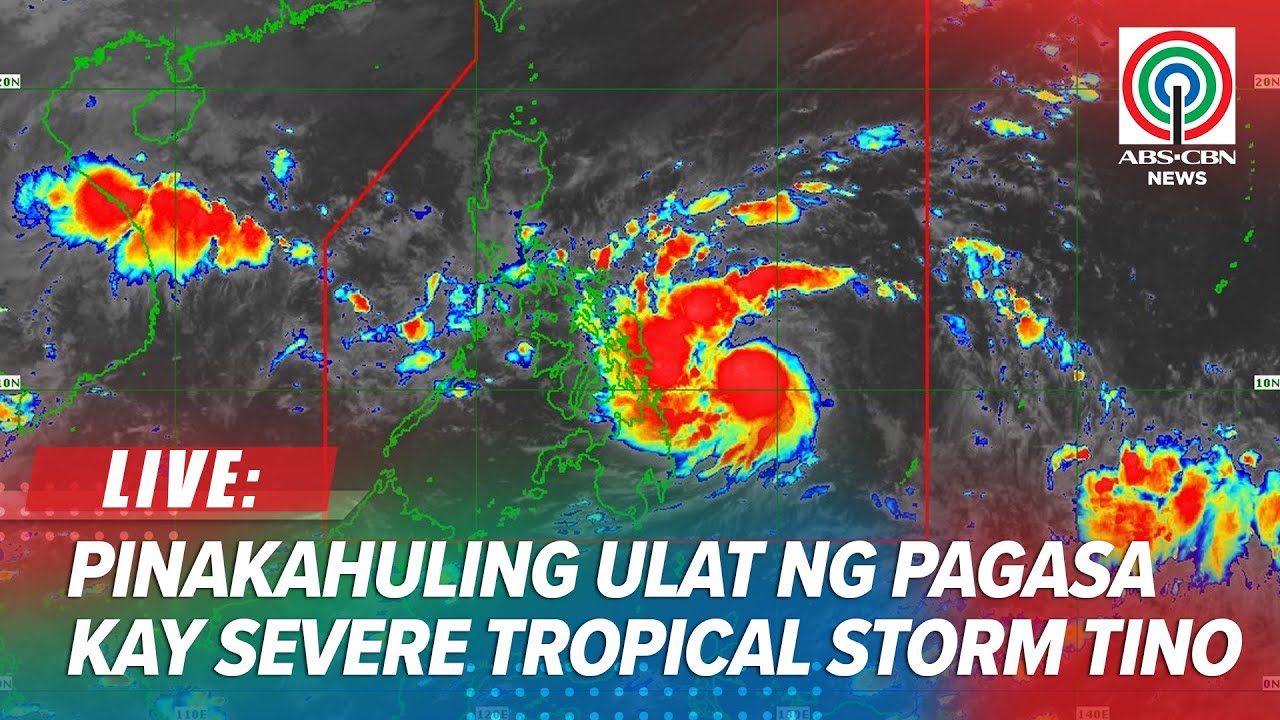 LIVE: PAGASA gives updates on Severe Tropical Storm #TinoPH | ABS-CBN News
