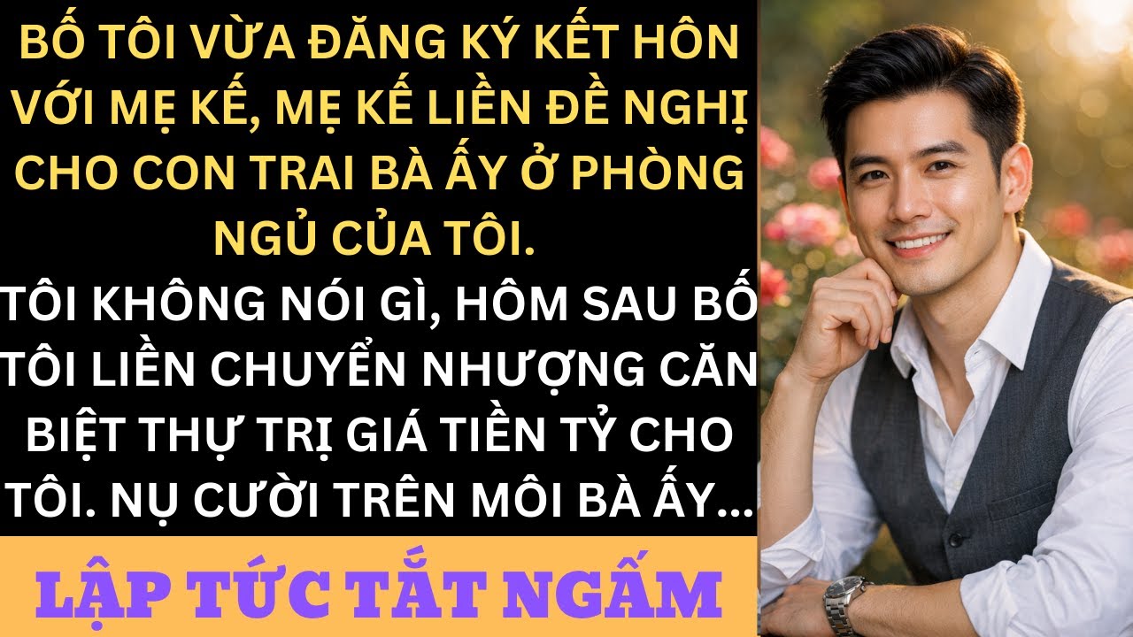Bố Tôi Vừa ĐăngKý Kết Hôn Với Mẹ Kế, Bà Liền Đề Nghị Cho Con Trai Mình Ở Phòng Của Tôi – Bố Tôi Liền